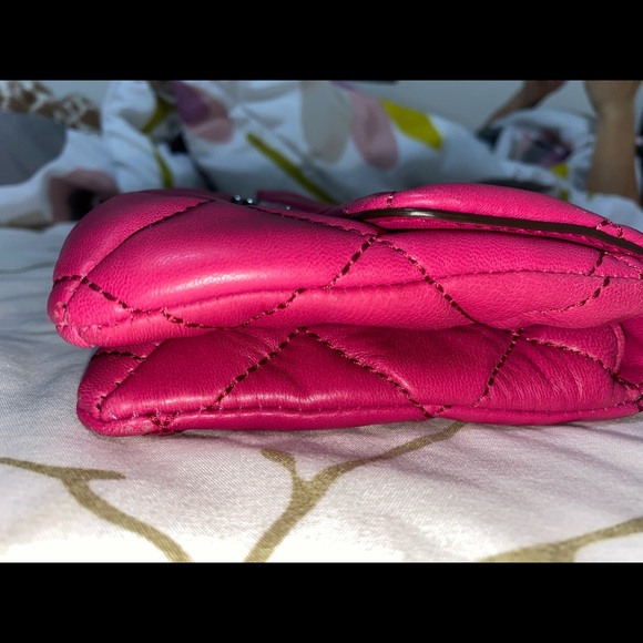 Michael kors Sloan sm quilted messenger leather deep pink - Picture 8 of 10